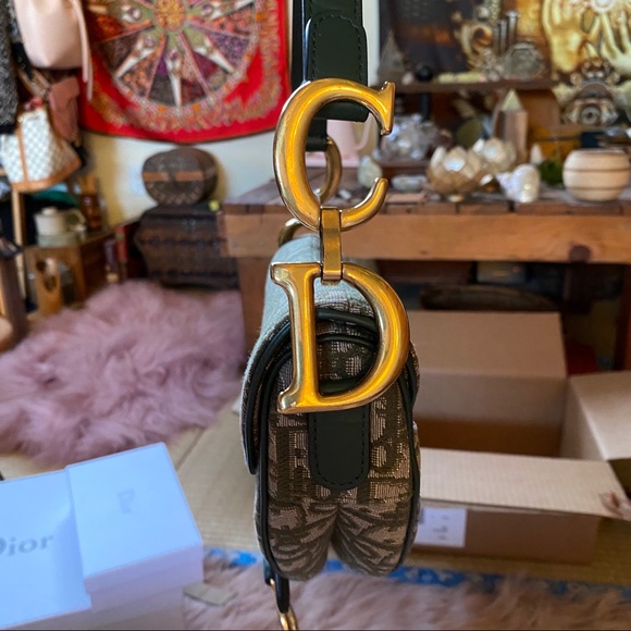 🔥 ULTRA RARE 🔥 Harrods x Dior Saddle Oblique - Picture 5 of 10